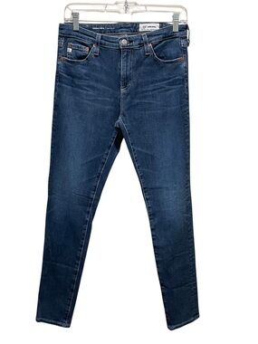 AG Adriano Goldschmied Legging Ankle Super Skinny Blue Jeans Women’s Size 28